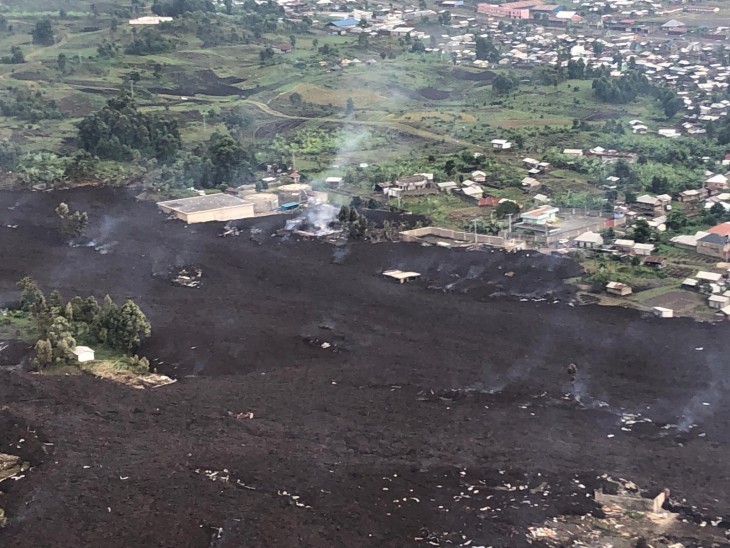 Éruption du volcan Nyiragongo à Goma : 7 personnes meurent asphyxiées à Kibati