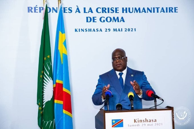 " La situation est grave mais sous contrôle ", Félix Tshisekedi sur l'éruption volcanique à Goma