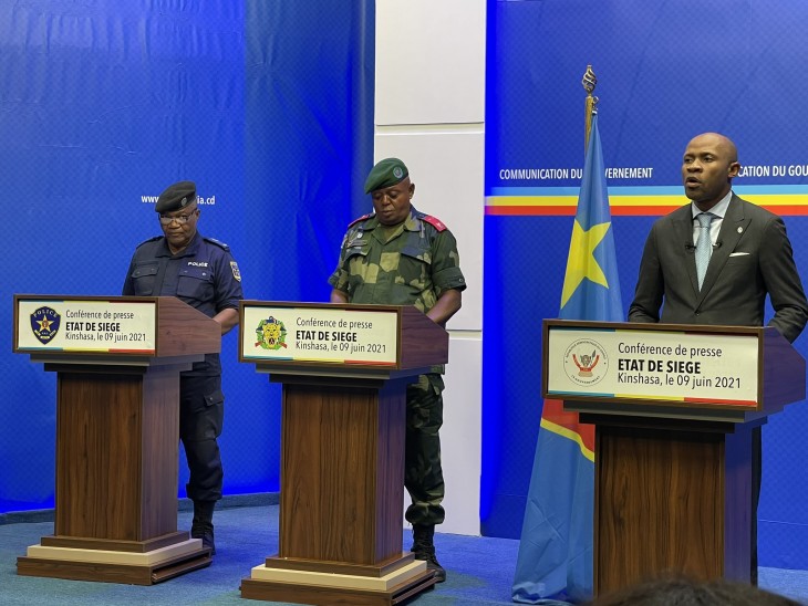 RDC: Le gouvernement juge positif le bilan de l’état de siège, plus d’un mois après son instauration