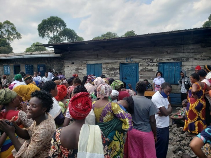 Goma : L'ONG Women of Faith de nouveau sur terrain avant la distribution des kits aux sinistrés