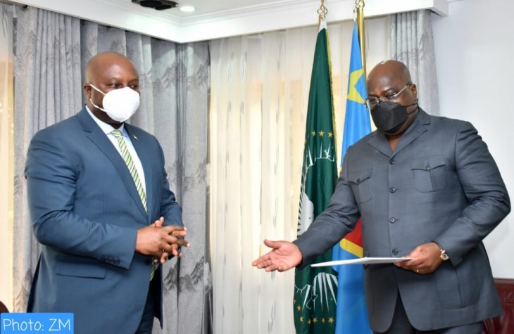 En séjour à Goma, le président Félix Tshisekedi a reçu le ministre burundais des affaires étrangères