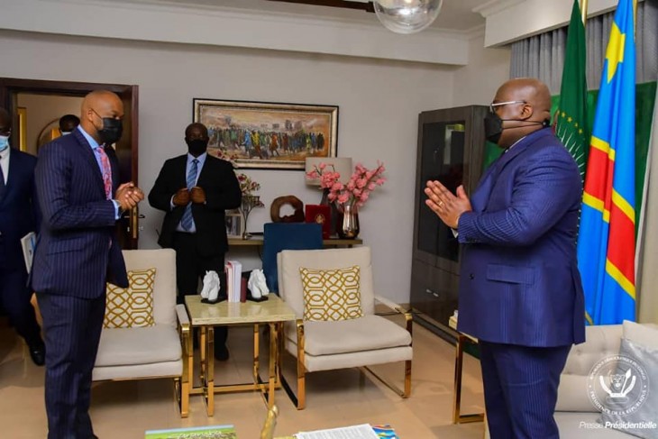Le secrétaire général de la ZLECAF présente à Félix Tshisekedi l'état d'avancement des négociations
