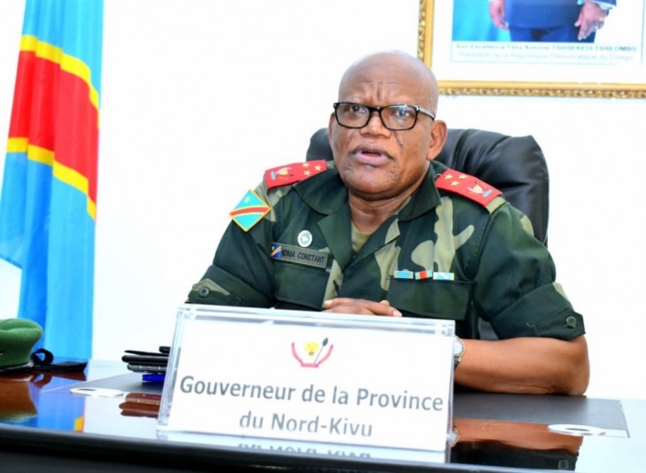 Nord-Kivu : Le gouverneur Ndima Constant a procédé à la nomination de ses conseillers principaux