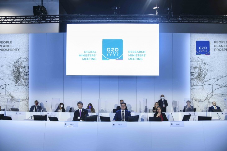 La RDC a participé à la réunion des Ministres du Numérique du G20 tenue en Italie
