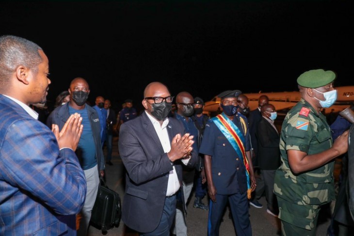 Sama Lukonde est arrivé à Bunia, première étape de sa tournée dans les provinces sous état de siège