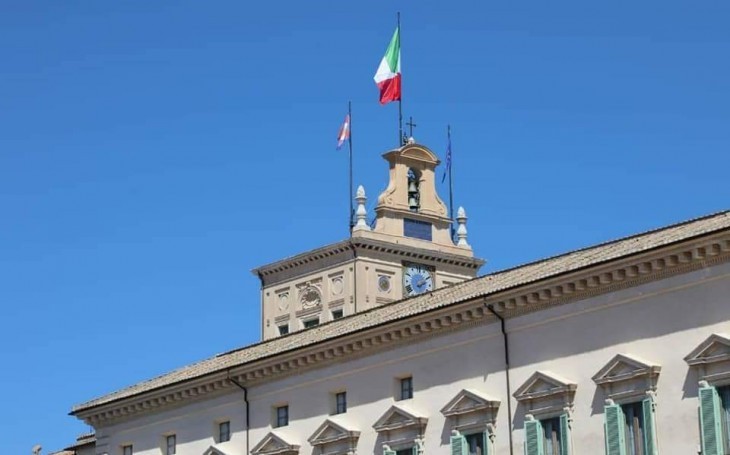 Félix Tshisekedi en visite officielle à Rome en Italie