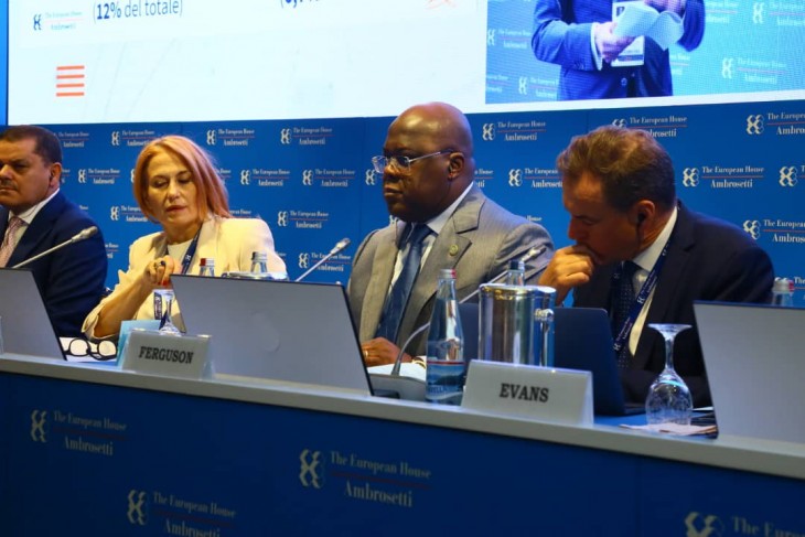 Felix Tshisekedi participe au forum de l’European House Embrosetti à Milan