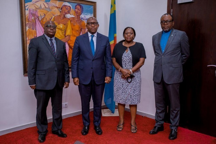 Sama Lukonde et Tommy Tambwe ont échangé sur le déploiement sur le terrain du programme DDRC-S