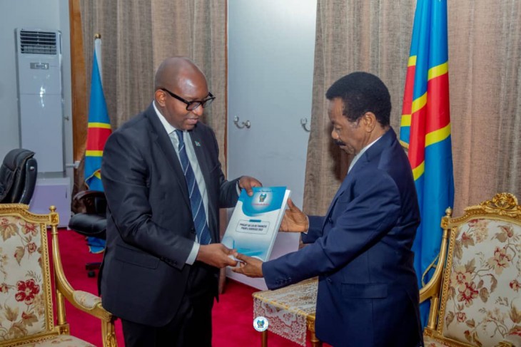 RDC : Sama Lukonde a déposé à l’Assemblée Nationale le projet de la loi de finances 2022