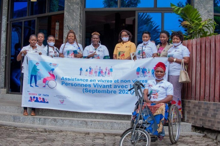 À Goma Women of Faith veut une fois de plus apporter une assistance aux personnes handicapées