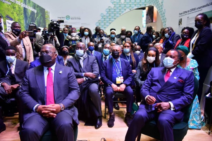 COP26 : Félix Tshisekedi et Denis Sassou N'Guesso ont présenté le fonds bleu pour le Bassin du Congo