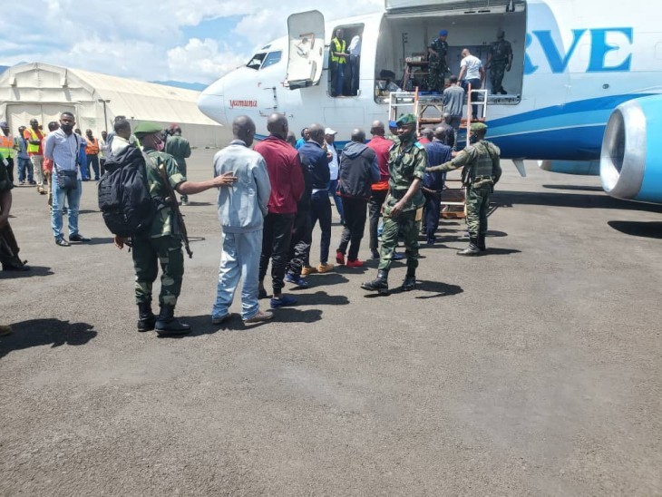 RDC : Les présumés assaillants de la récente attaque de Bukavu transférés à Kinshasa