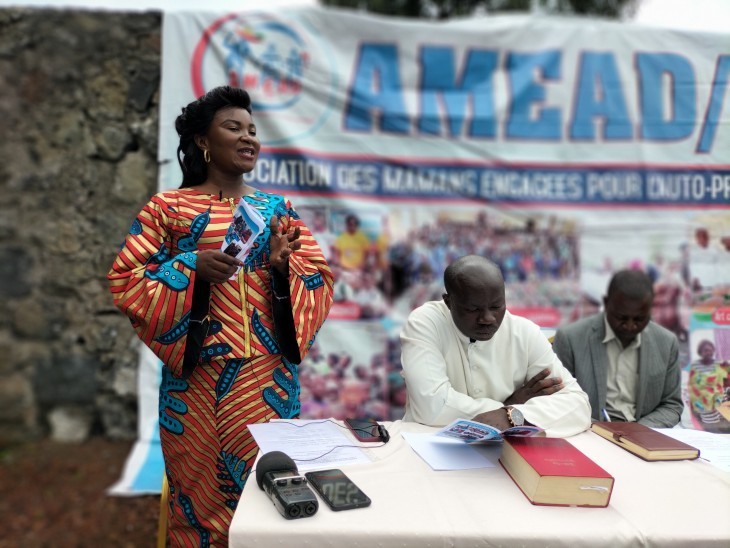 Nord-Kivu : Plus de 1000 femmes de Nyiragongo seront formées pour leur autonomisation par l’AMEAD