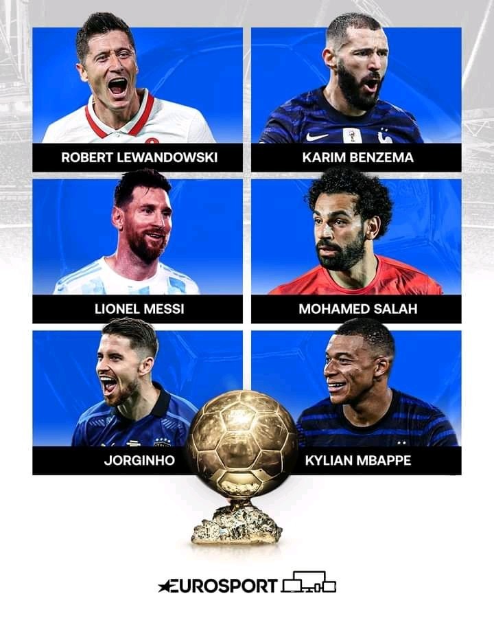 Football-Ballon d’or 2021 : Messi, Lewandowski, Benzema, trois candidats au banc d’essai.