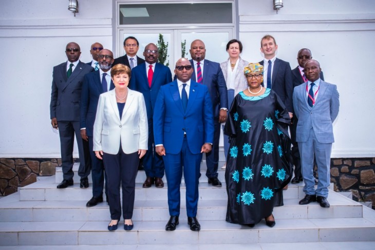 RDC : Reçue par Sama Lukonde, la DG du FMI satisfaite des progrès réalisés par le Gouvernement