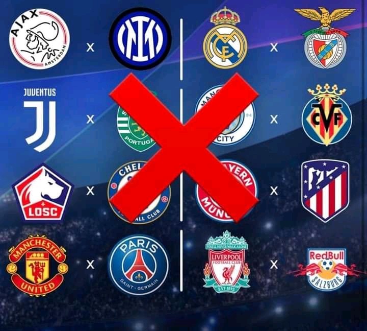 Football-Europe: Le tirage au sort des 8e de finale de la ligue des champions a été annulé(Officiel)