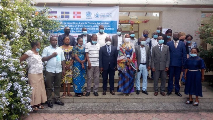Nord-Kivu : Le BCNUDH a lancé un atelier de renforcement des capacités pour des agents de l'état