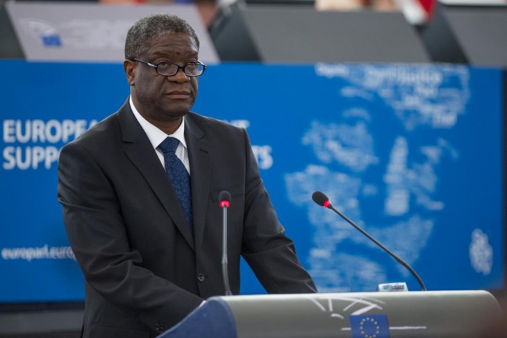Le Docteur Denis Mukwege a reçu le titre de membre Honoris Causa de l'Académie de médecine de France