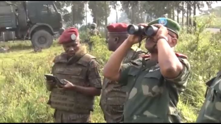 Attaques des rebelles du M23 à Rutshuru : Le gouverneur Ndima a supervisé les opérations militaires