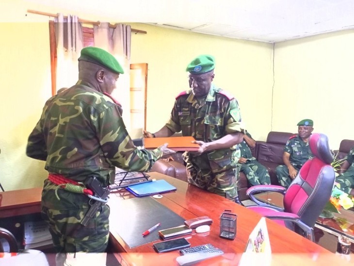 Nord-Kivu : Le nouveau commandant des opérations SOKOLA 1 Grand-Nord a pris ses fonctions