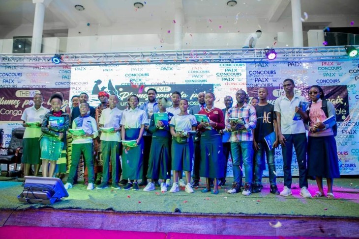 Goma : Plus de 20 élèves primés au concours de poésie sur la paix de la fondation Josué Mufula