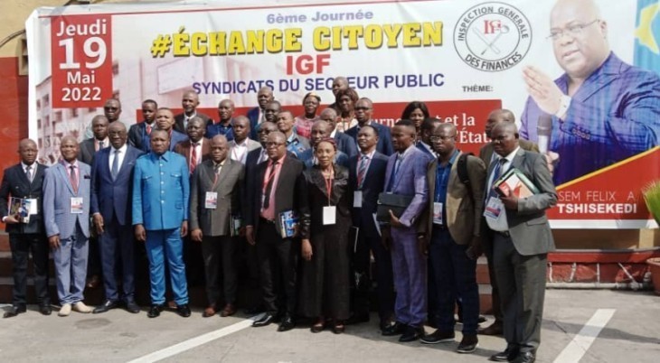 RDC : Les syndicats du secteur public à l’honneur lors de la 6ème Journée d'échange citoyen de l’IGF