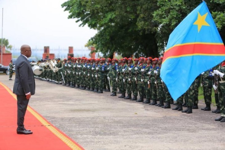 RDC : 4 officiers de l'armée radiés par Félix Tshisekedi