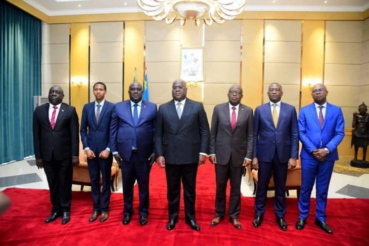 RDC : 4 nouveaux ambassadeurs ont présenté leurs lettres de créance au chef de l'état