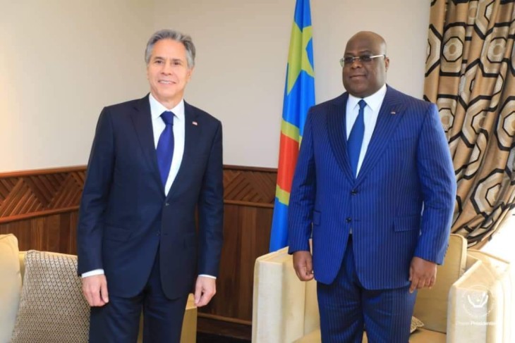 RDC : Anthony Blinken réitère le soutien des USA pour le respect de l'intégrité territoriale du pays