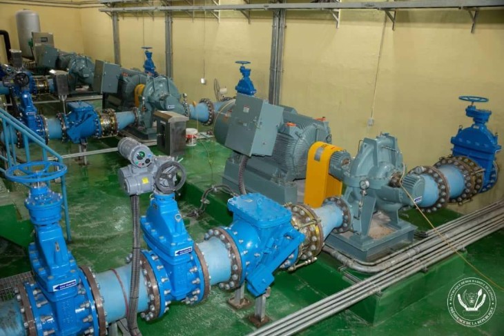 A Kinshasa, Félix Tshisekedi va inaugurer une nouvelle usine de traitement d'eau de la REGIDESO