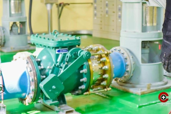 A Kinshasa, Félix Tshisekedi a inauguré une usine de traitement d'eau de Lemba Imbu