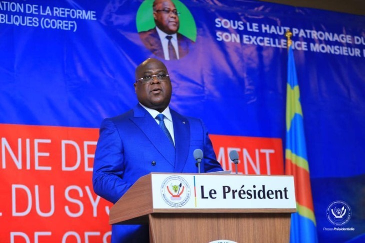 RDC : Félix Tshisekedi a lancé SIGMAP, le nouveau logiciel de gestion des marchés publics