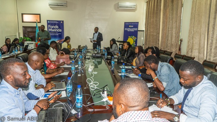 A Goma, l'ANSER a échangé avec des journalistes avant le lancementde ses projets d’électrification
