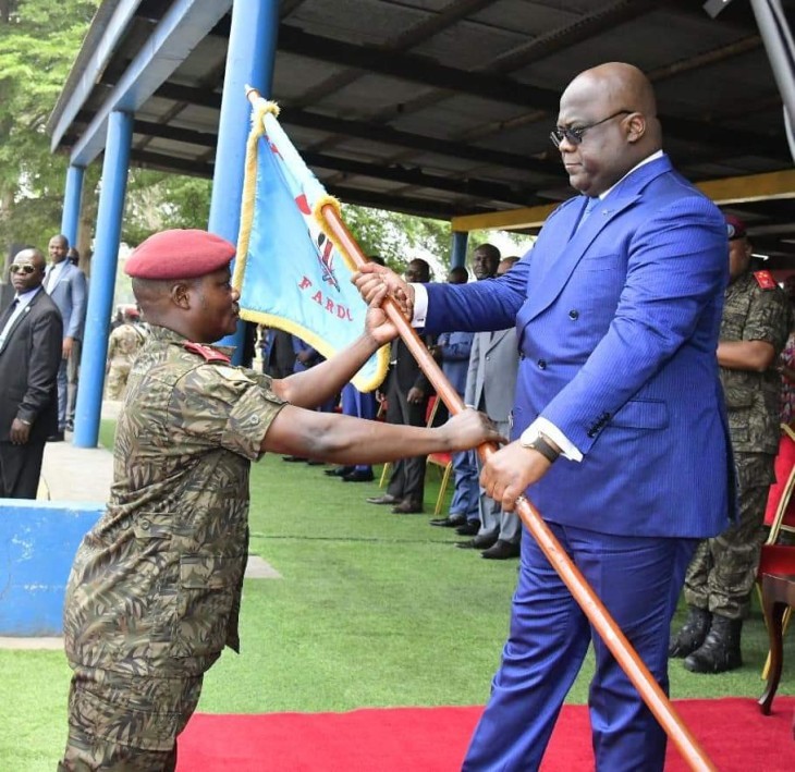 RDC : Récemment nommé, le Général-Major Ephraim Kabi a pris le commandement de la Garde Républicaine
