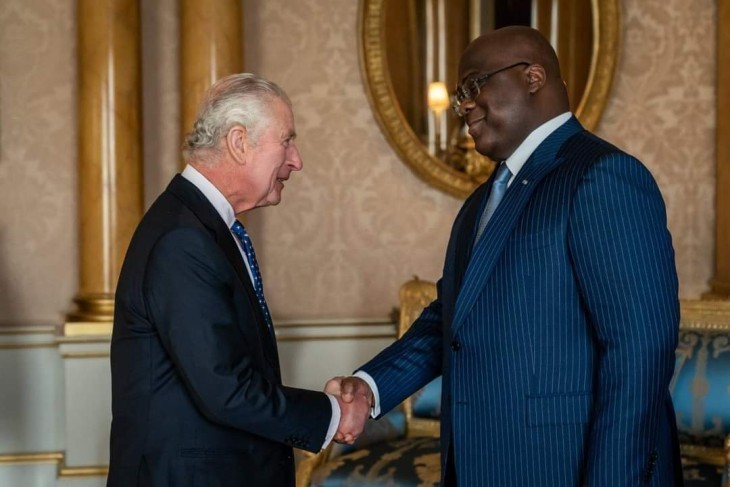 Le Président Félix Tshisekedi a été reçu par le Roi Charles III de l’Angleterre