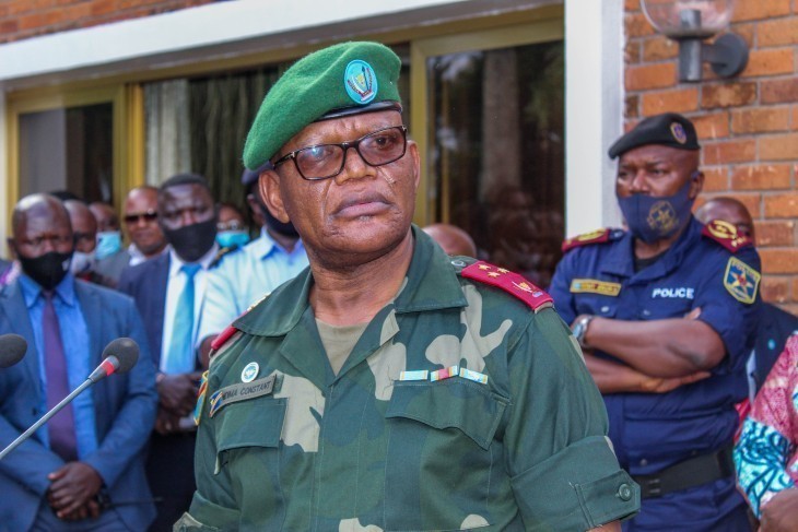 Etat de siège au Nord-Kivu : Le gouverneur Ndima Constant réhabilité au commandement des opérations