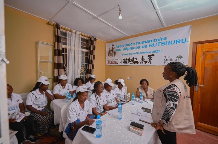 DRC: Woman Of Faith at the bedside of those displaced by war with the support of Stirling Foundation