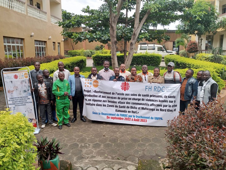 Beni : grâce au FHRDC via UNFPA, des prestataires de soins de la ZS Mutwanga ont été formés sur la