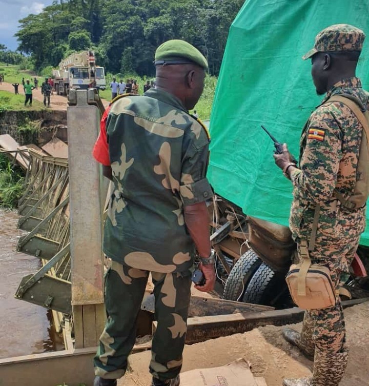 Nord-Kivu :effondrement d'un pont à Beni ; les forces armées FARDC-UPDF rassurent les usagers