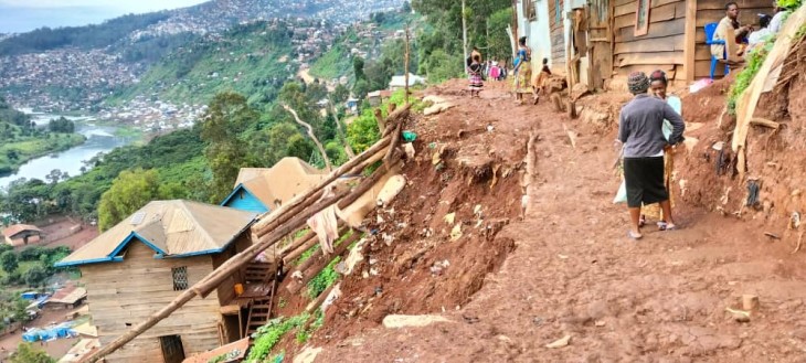 Bukavu : Des morts et des disparus dans la pluie diluvienne