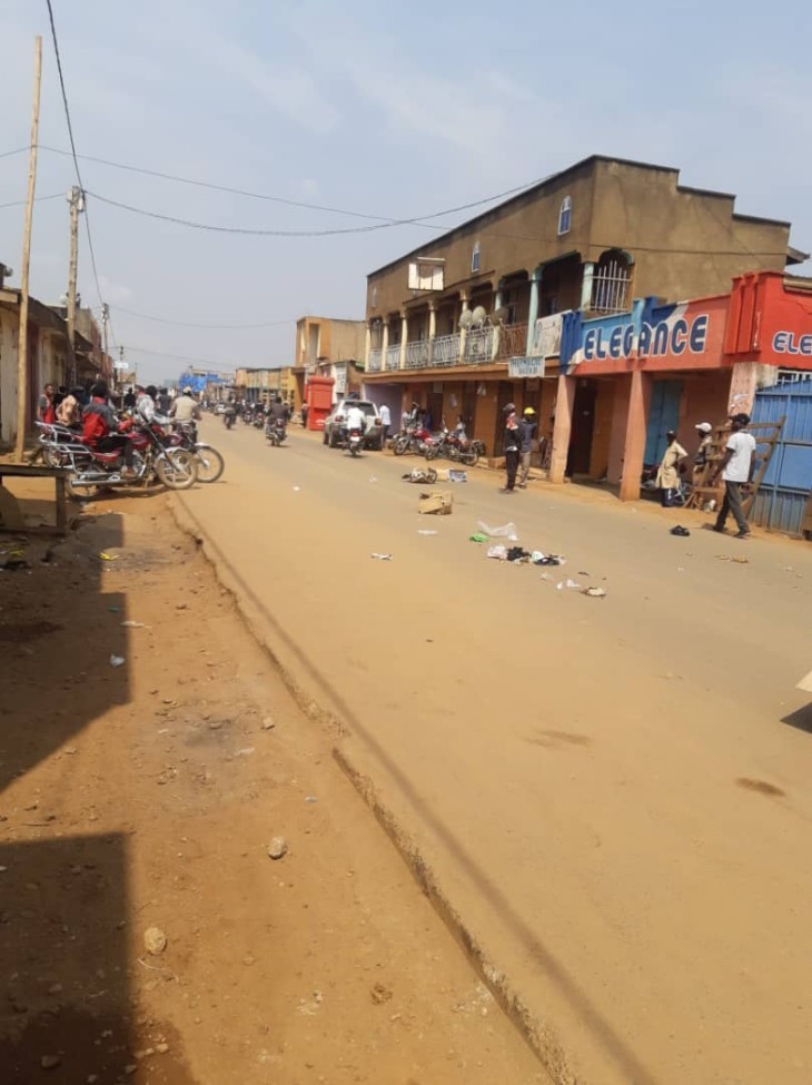 A Beni, un incendie d'origine inconnue a ravagé le petit marché de mayangose
