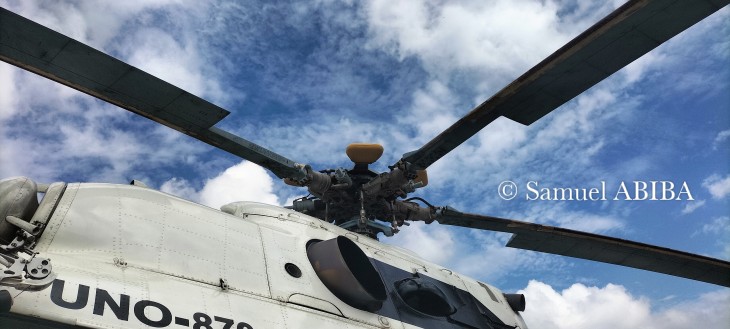 La MONUSCO déplore la mort d'un Casque bleu à la suite de l'attaque d'un de ses hélicoptères