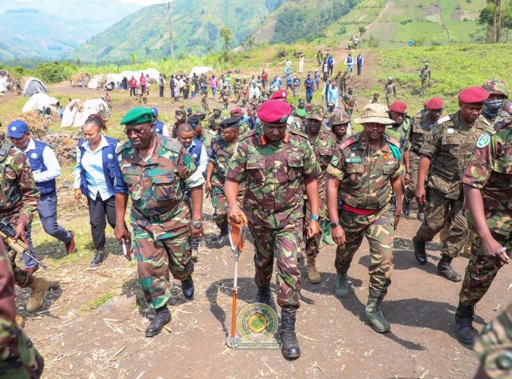 Affrontements FARDC-M23 : Des officiels de l’EAC en mission d’évaluation du cessez-le-feu à Sake