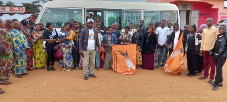 A Beni, la Fondation Docteur Barry facilite l'enrôlement des électeurs à Oicha