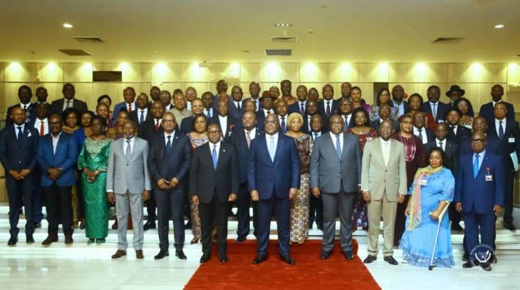 RDC : Félix Tshisekedi a clôturé un séminaire du gouvernement