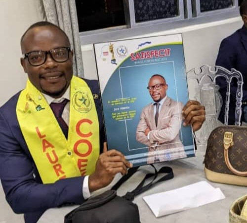 Nord-Kivu : Jacques KIBWIKA Honoré parmi les 55 lauréats du prix KONGOMANI INTERNATIONAL AWARDS 2023