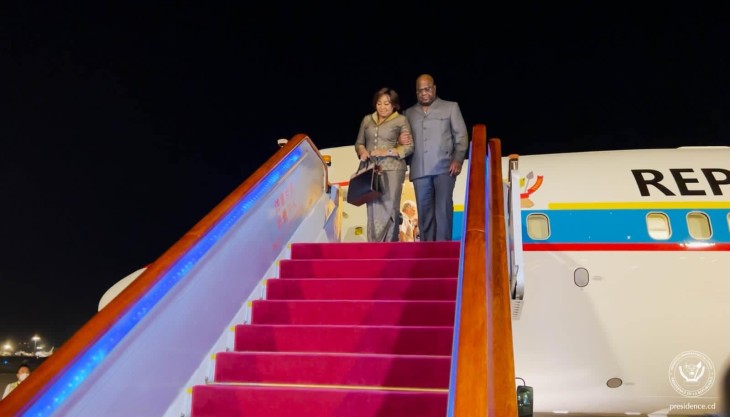 En visite d’Etat, Félix Tshisekedi est arrivé à Pékin où il aura un tête-à-tête avec Xi-Jimping