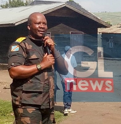 Beni: l'administrateur militaire menace d'arrêter ceux qui s'appellent abusivement "Wazalendo"