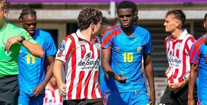 Football: les léopards U21 s'inclinent en amical face au Sparta Rotterdam