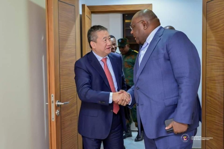 RDC : Reçu par Jean-Pierre Bemba, Huang Xia encourage de nouvelles perspectives de développement